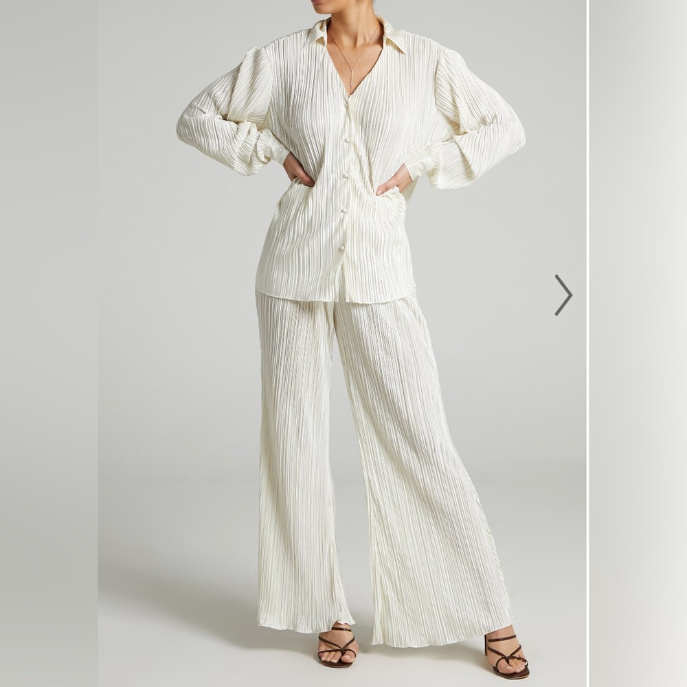 Showpo Plisse Co-Ord Set